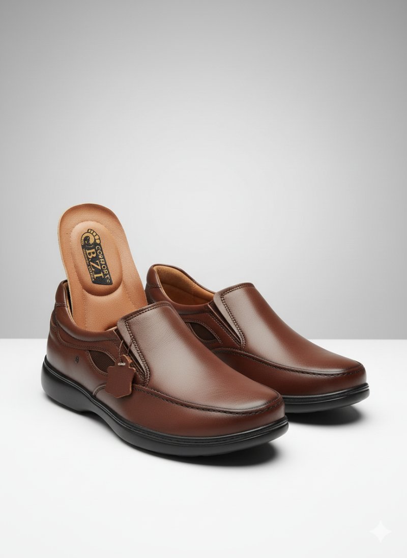 Mocassins en cuir confortables pour homme – ESSI Footwear