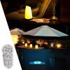 Submersible LED Lights with Remote Control, 16 Colors Changing Waterproof